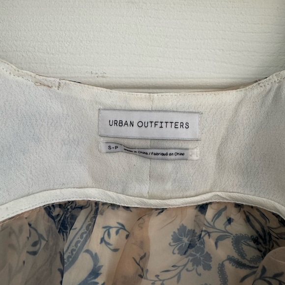 UO Lost In Thought Toile Babydoll Blouse - Picture 5 of 5